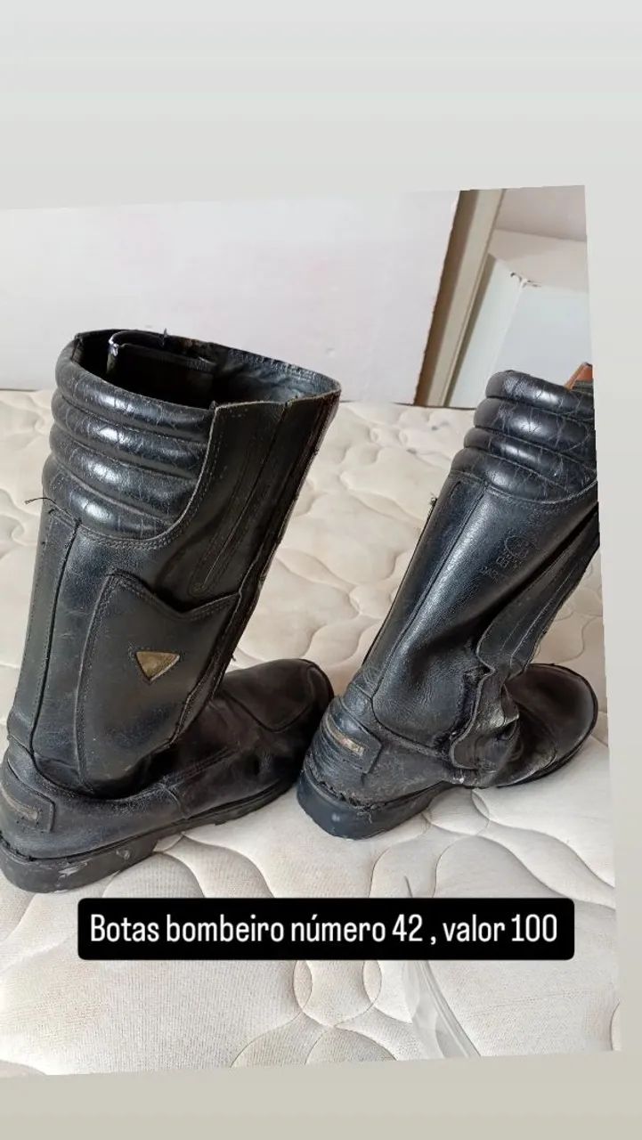 Botas bombeiro