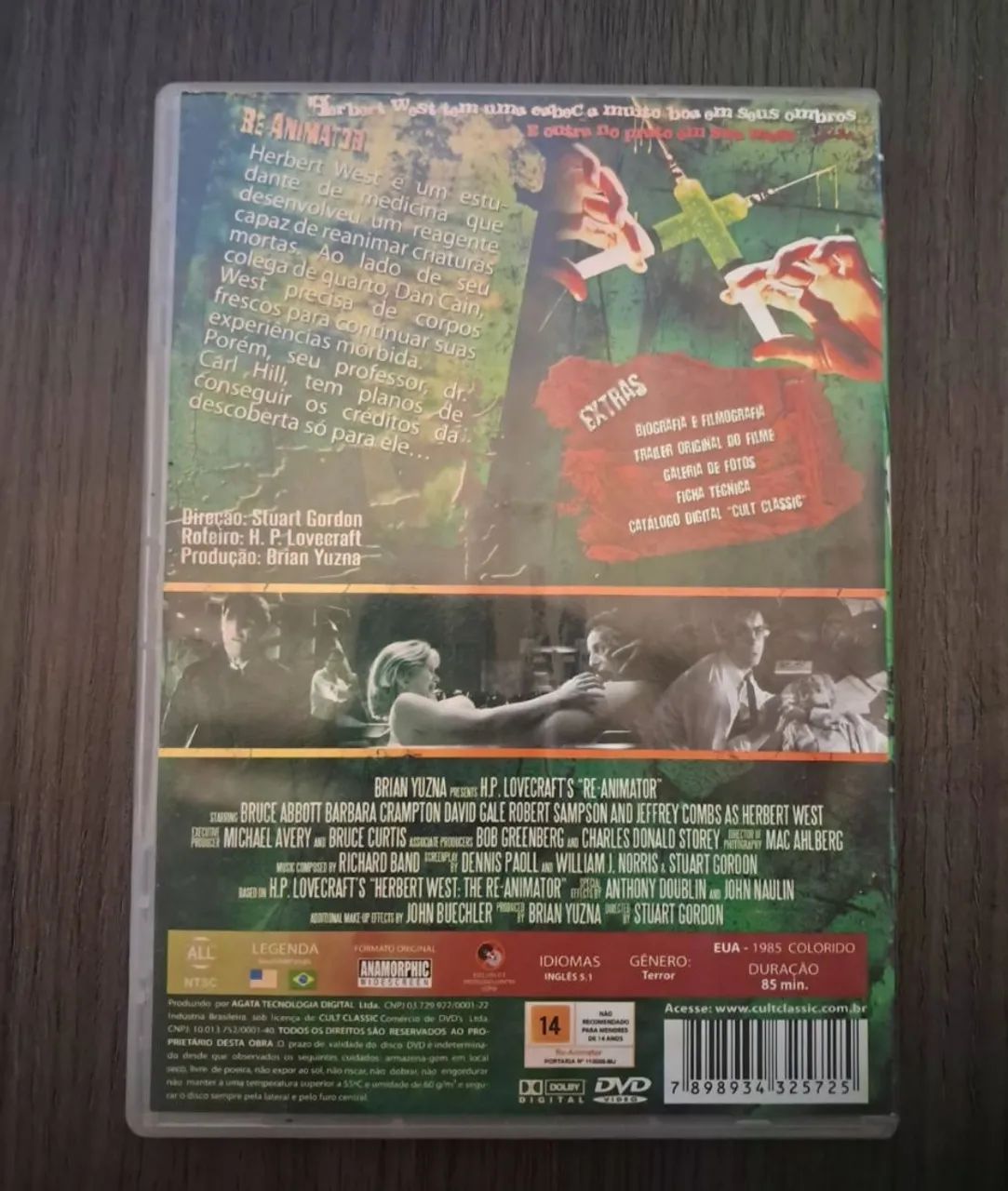 DVD Re-animator 65734677698561122