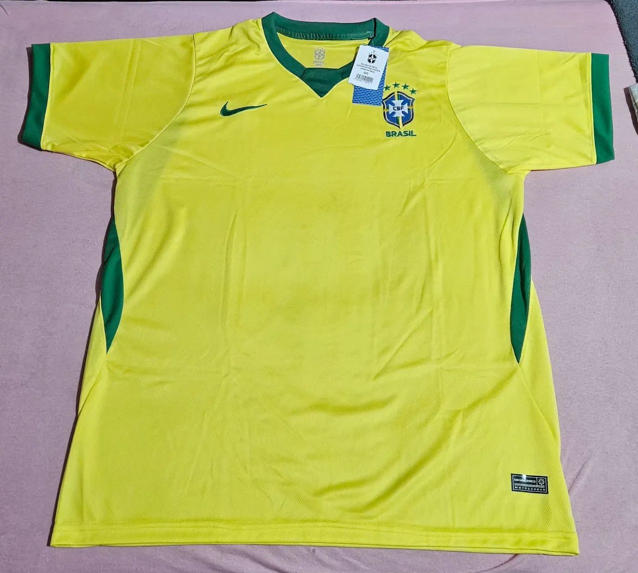Camisa Amarela BR G e GG - Foto 4