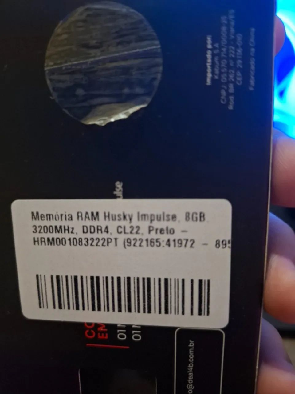 Memória Ram DDR4 Husky 8GB