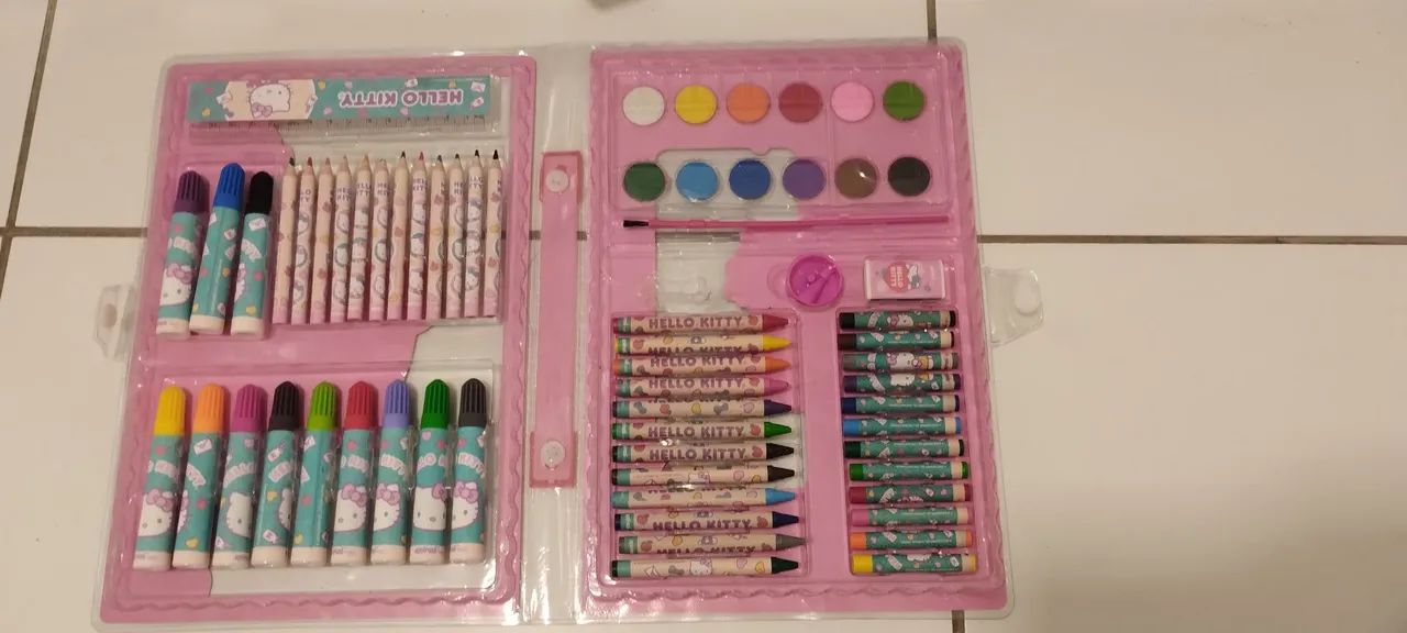 Maleta de colorir Hello Kitty  - Foto 2