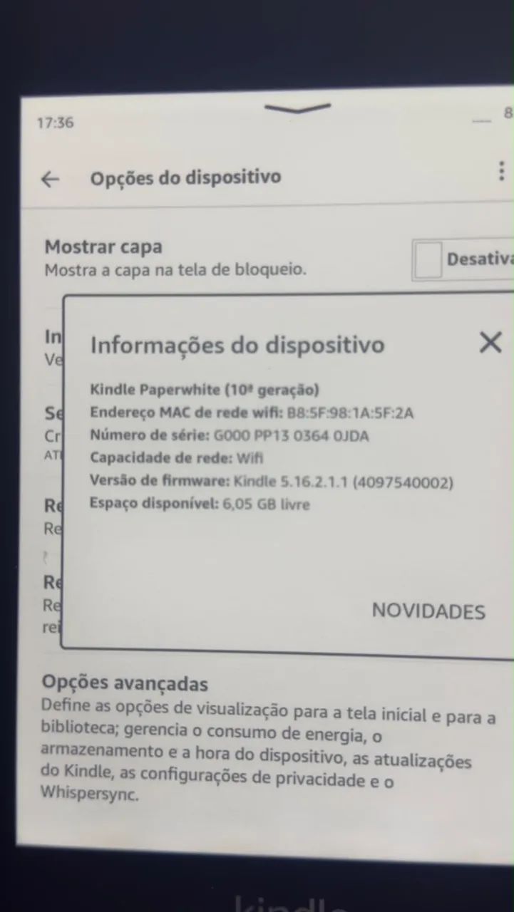 kindle paperwhite 10 geração  - Foto 3