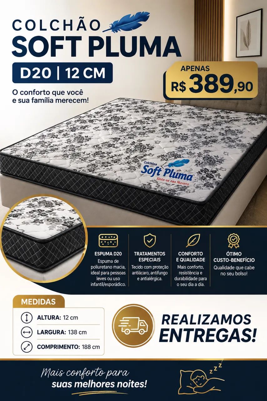 Colchão de Cama Casal  - Foto 5