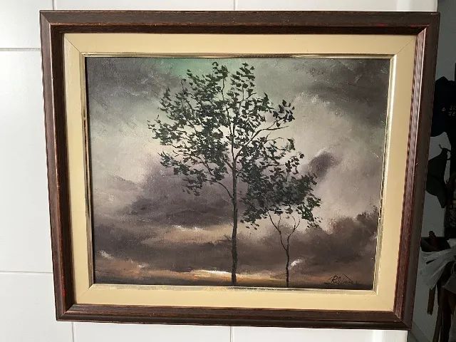 Quadro com tempestade