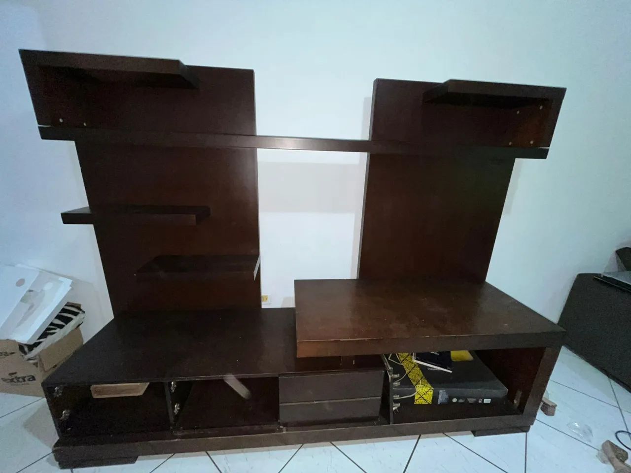 Estante rack madeira maciça  - Foto 2