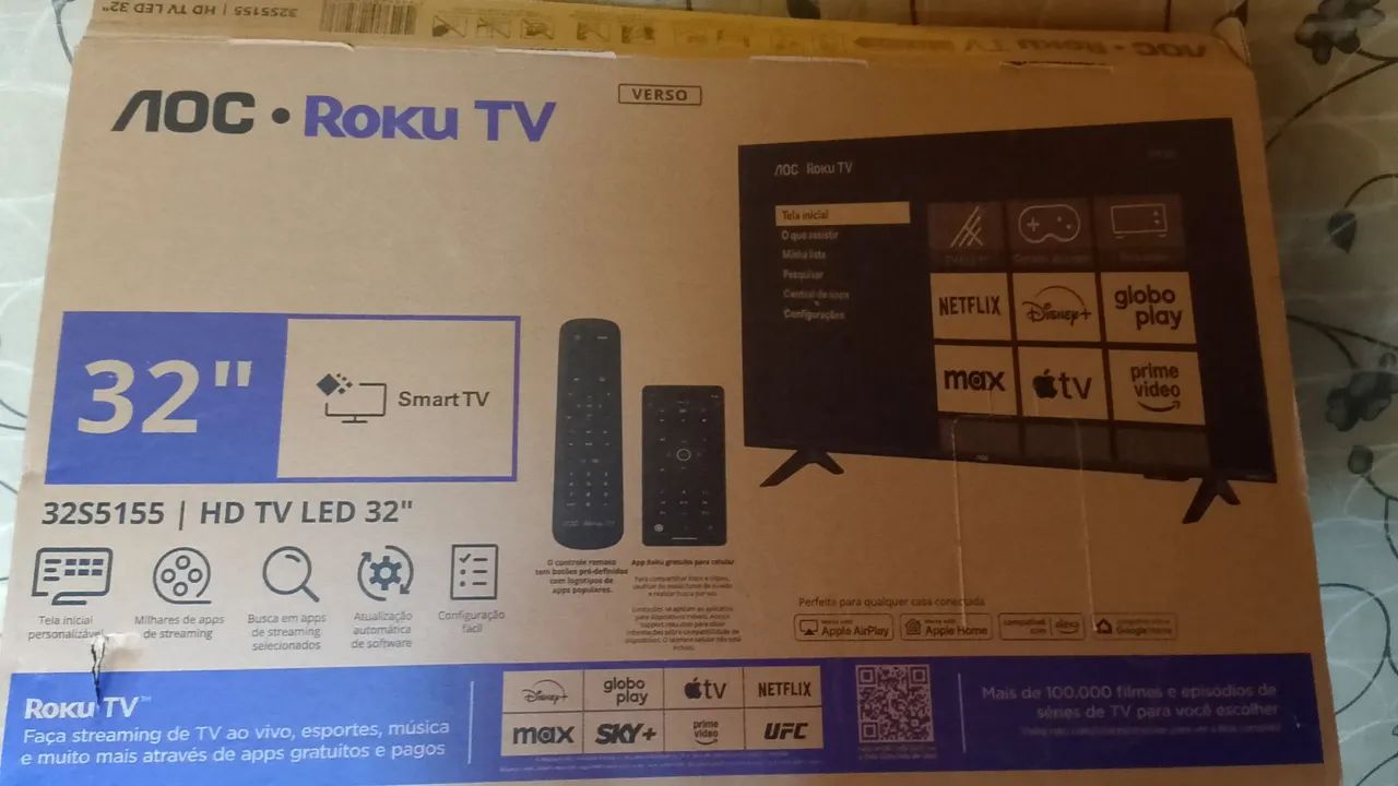 Tv nova 32 polegadas Android 