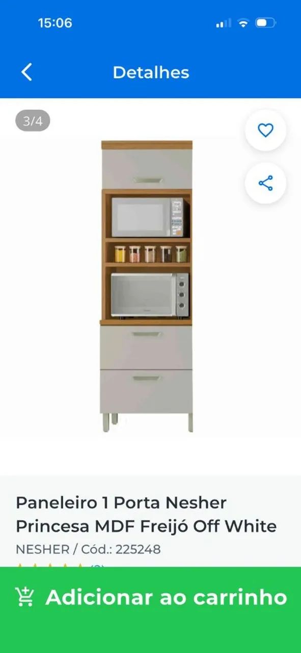 Armário de cozinha  - Foto 2