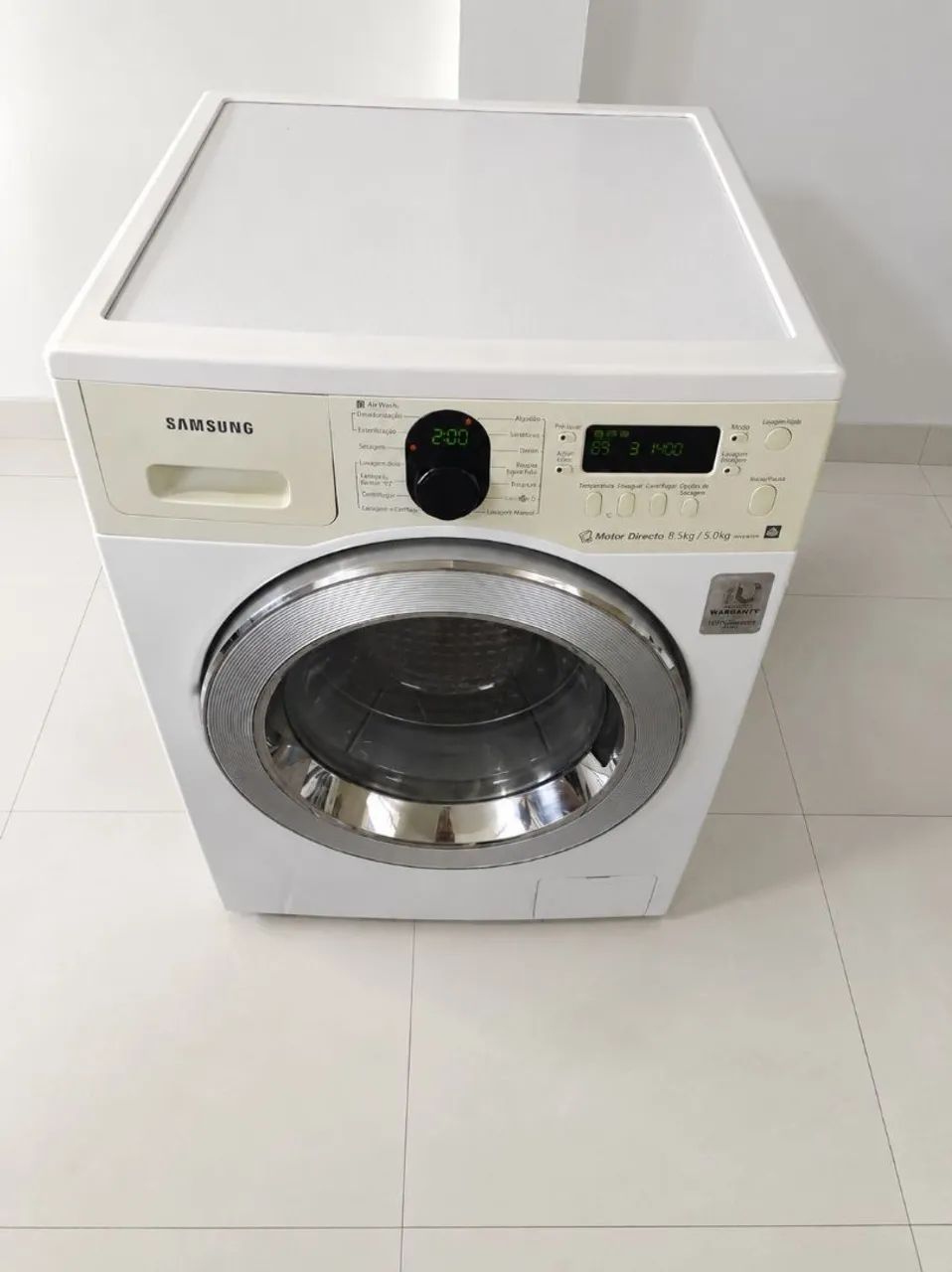 Lava e Seca Samsung Eco Bubble 8,5 kg 