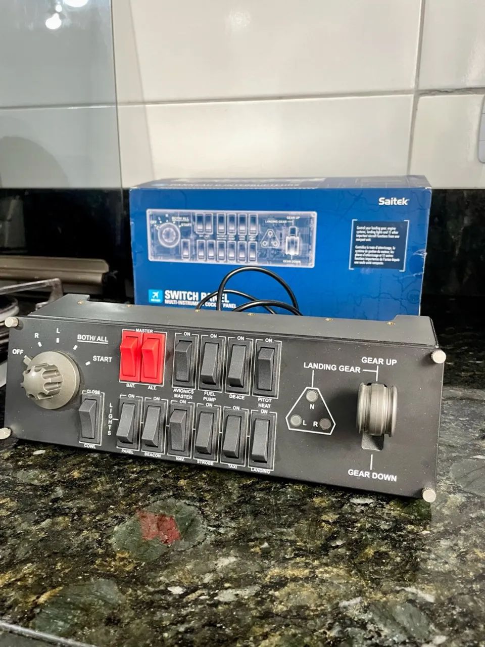 Pro Flight Switch Panel - Simulador Logitech/Saitek  - Foto 4