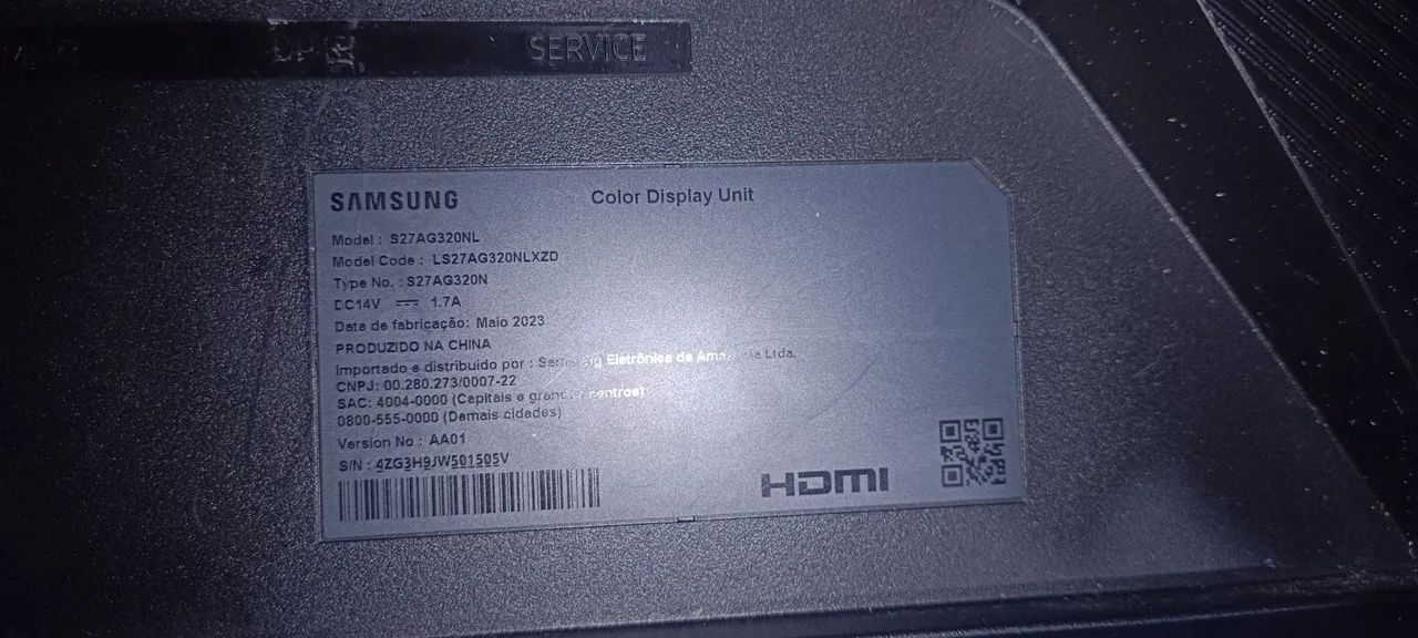 Vendo monitor 27 polegadas para retirada de peças  - Foto 3