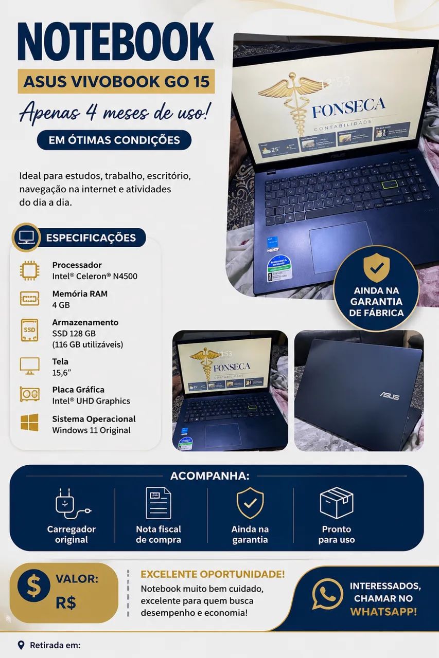 Notebook Asus