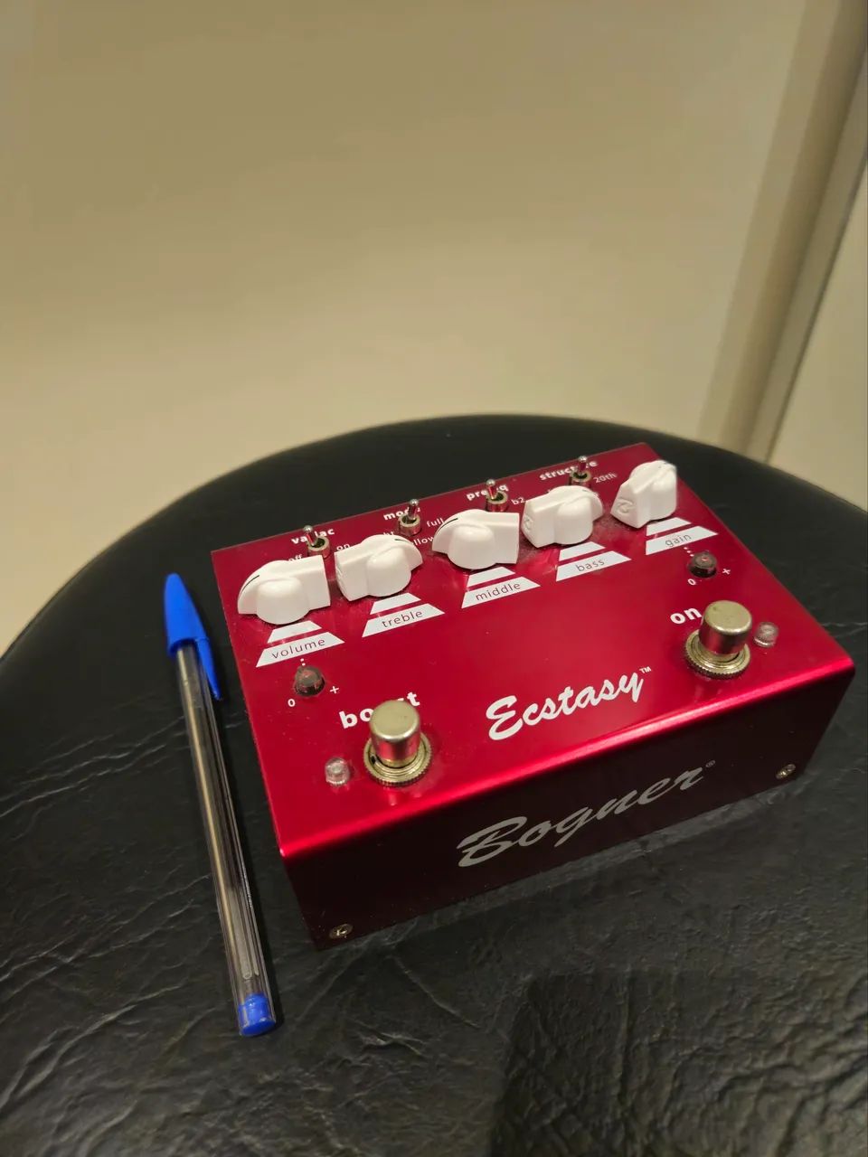 Pedal Bogner Ectasy Red - Foto 2