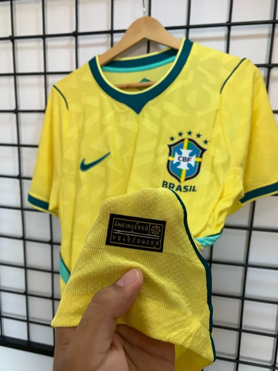 Camisa do Brasil amarela - Foto 4