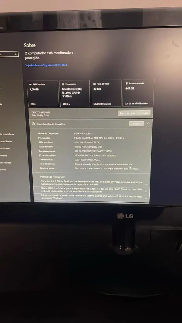 Computador  completo  - Foto 3