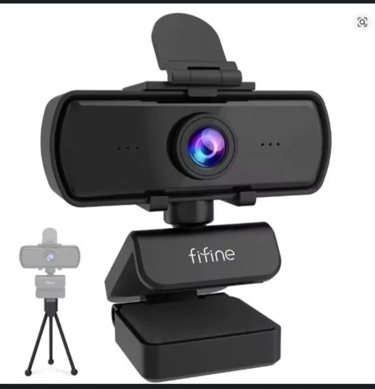 Webcam FullHD 2K 1440p com Microfone e Tampa de Privacidade - Foto 2