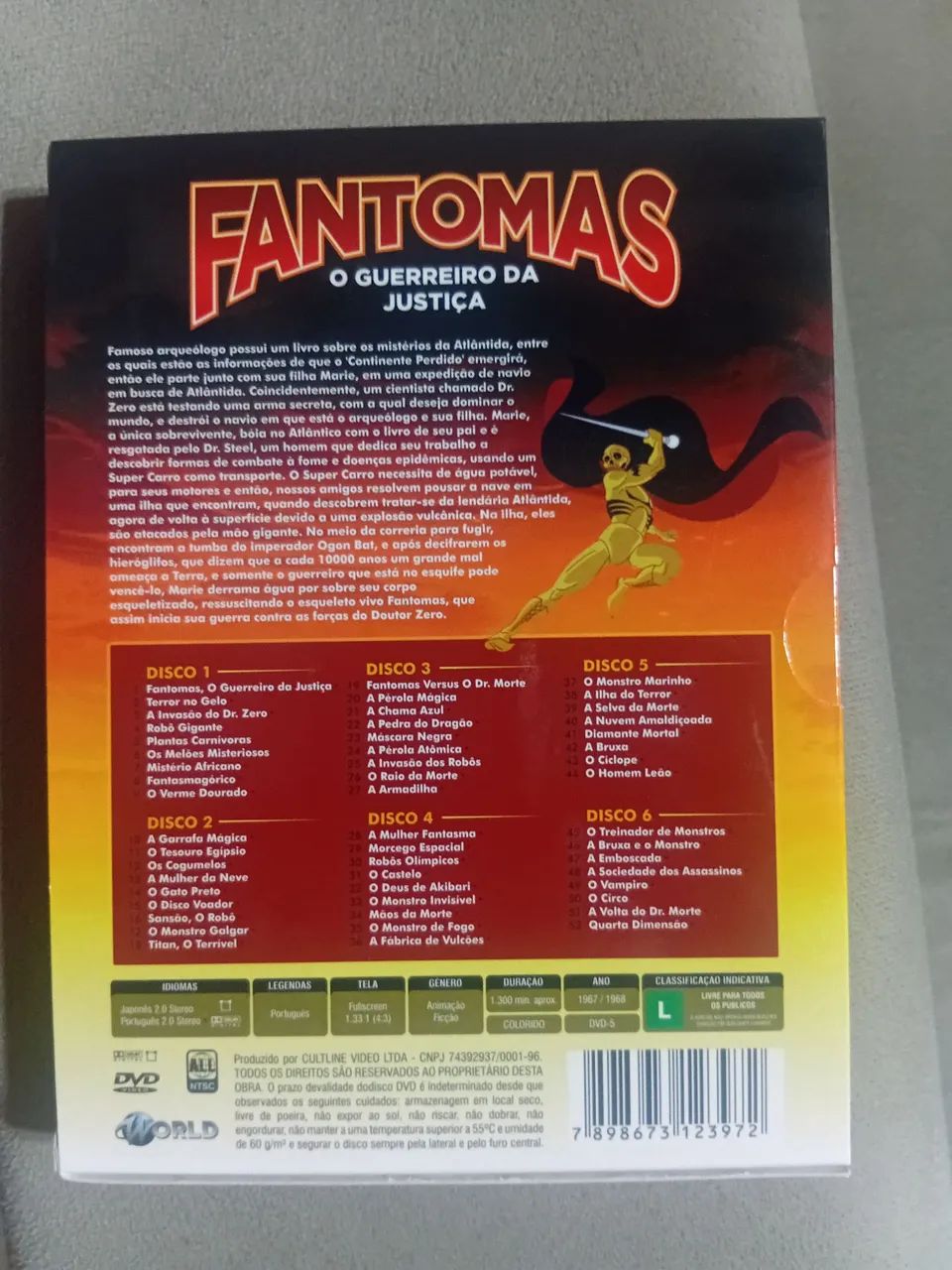 Dvd box fantomas raro  - Foto 2