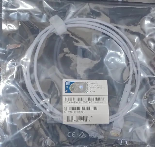 Kit 10 patch cord Unifi / cabo de rede / DAC - Novos - Foto 2