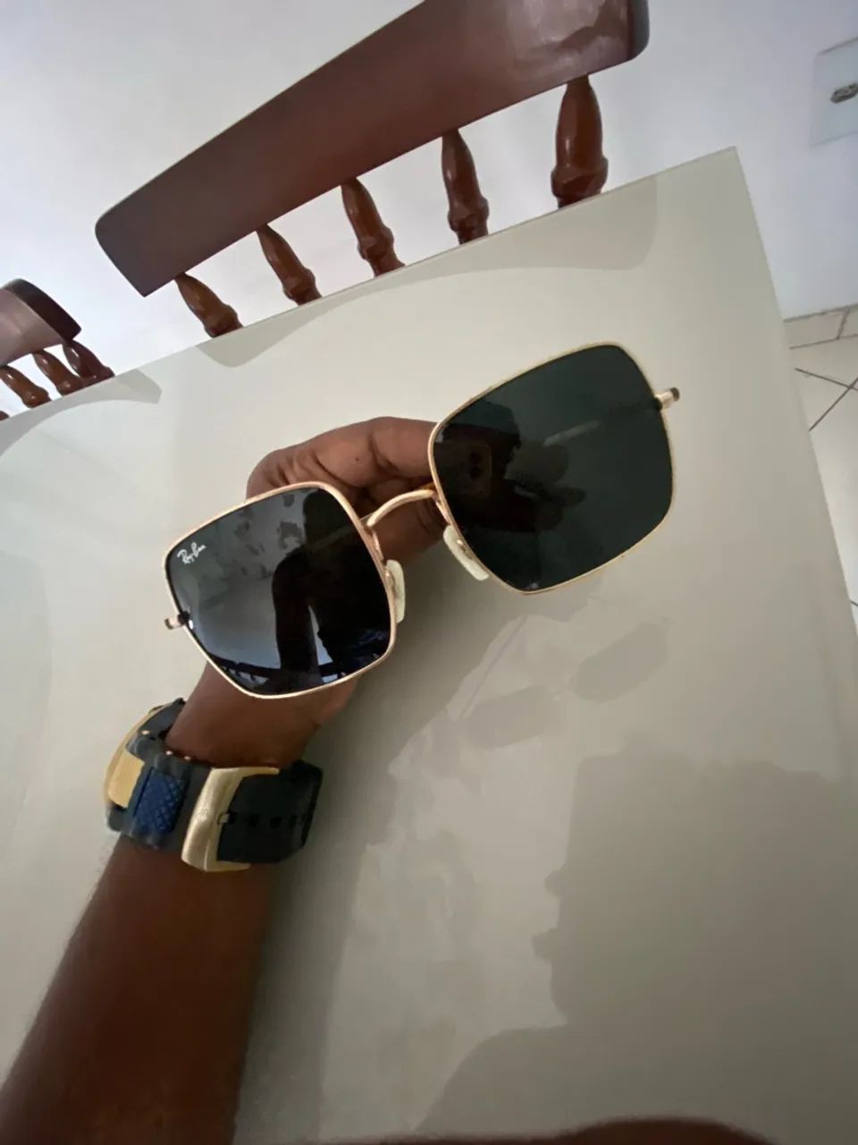 Óculos de sol Ray ban Square 1971 - Foto 4