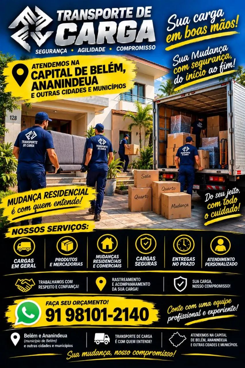 Frete Baú Grande 