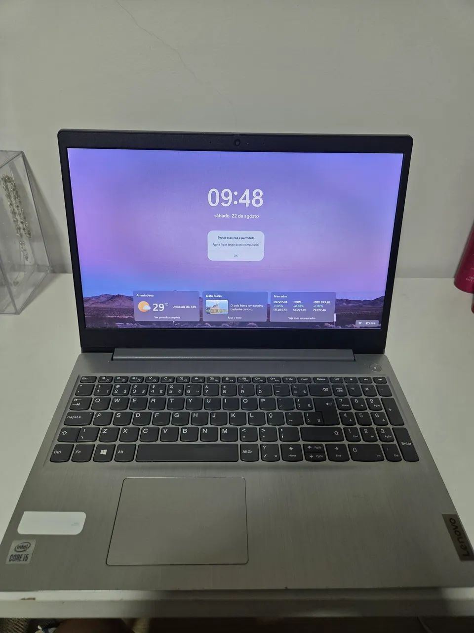 Notebook Lenovo ideaped 3 core i5