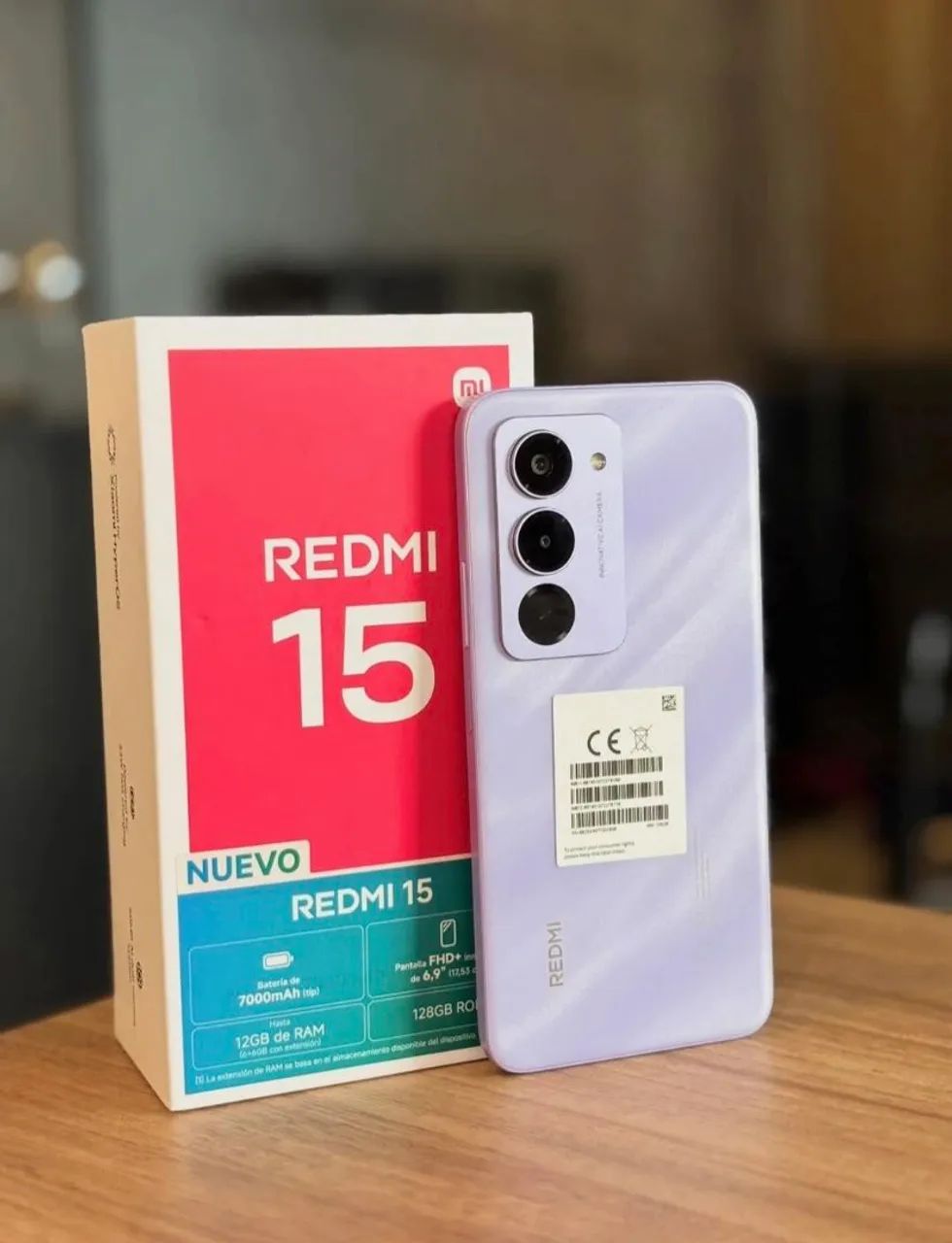 Xiaomi Redmi 15 4G 256GB - Novos 