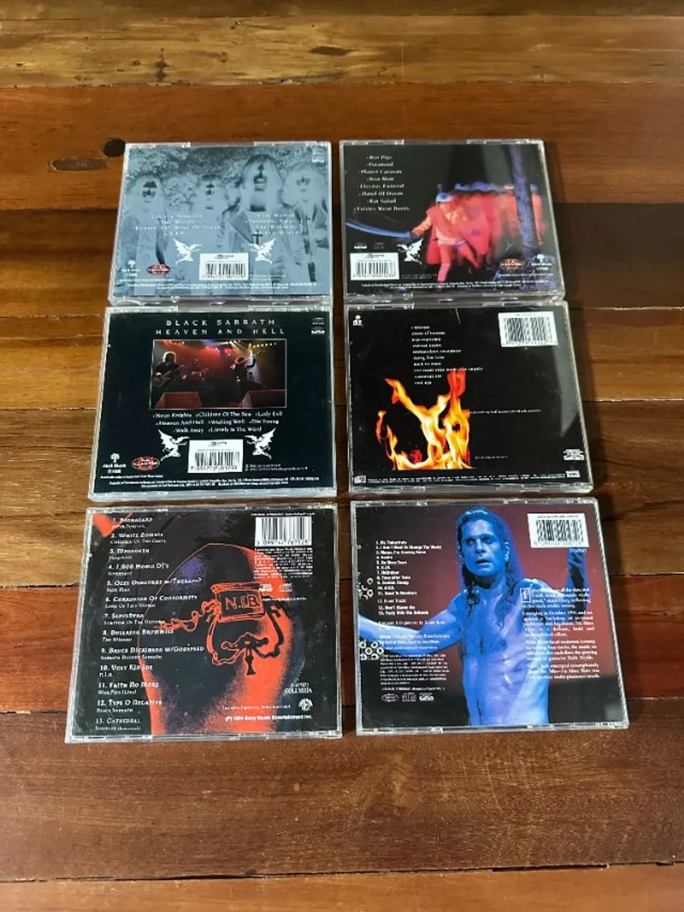 Black Sabbath e Ozzy Osbourne - Lote c/ 6 CDS - Foto 3