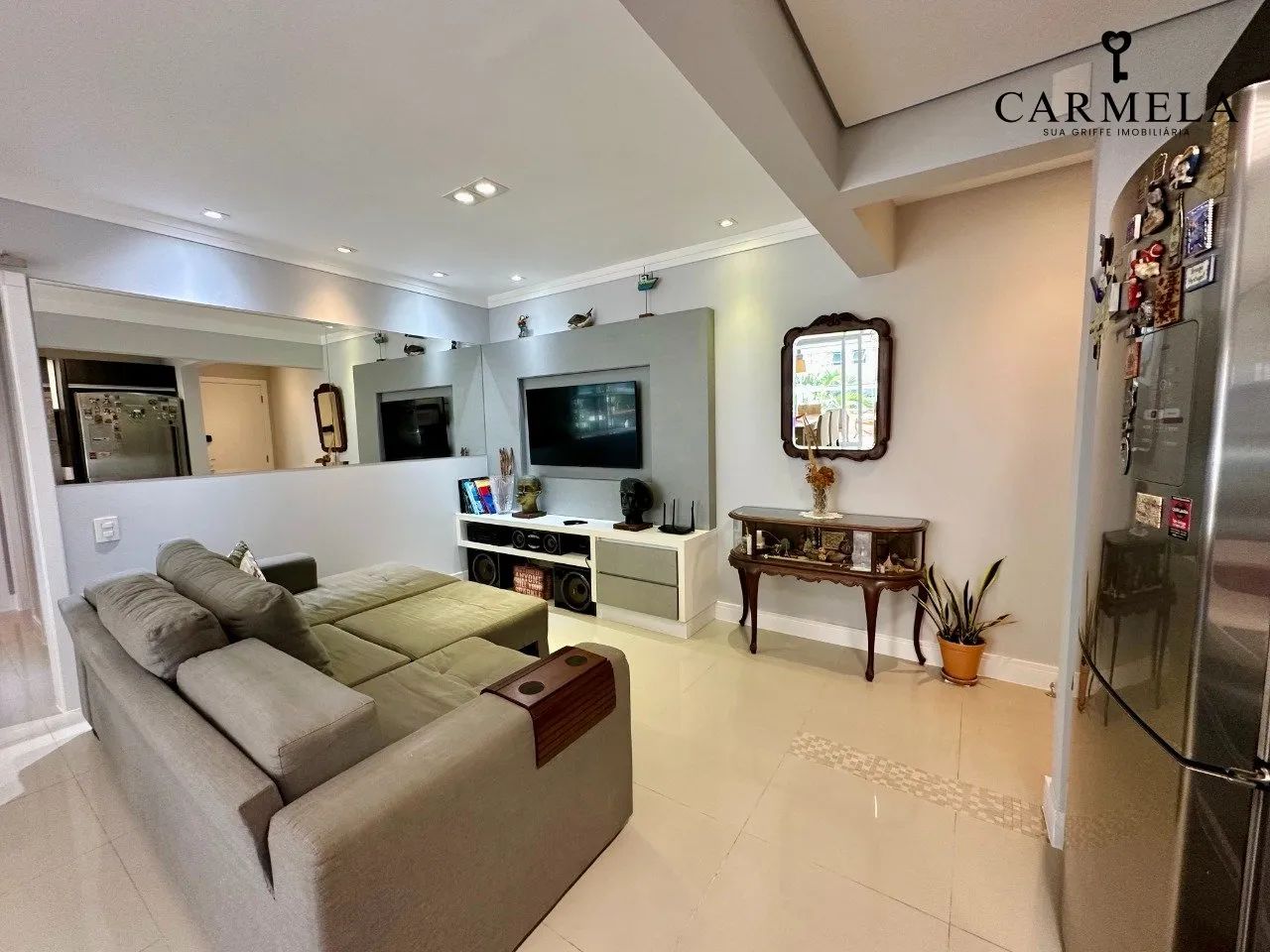 Apartamento com 3 dormitórios para alugar, 98 m² - Campeche - Florianópolis/SC - Foto 3