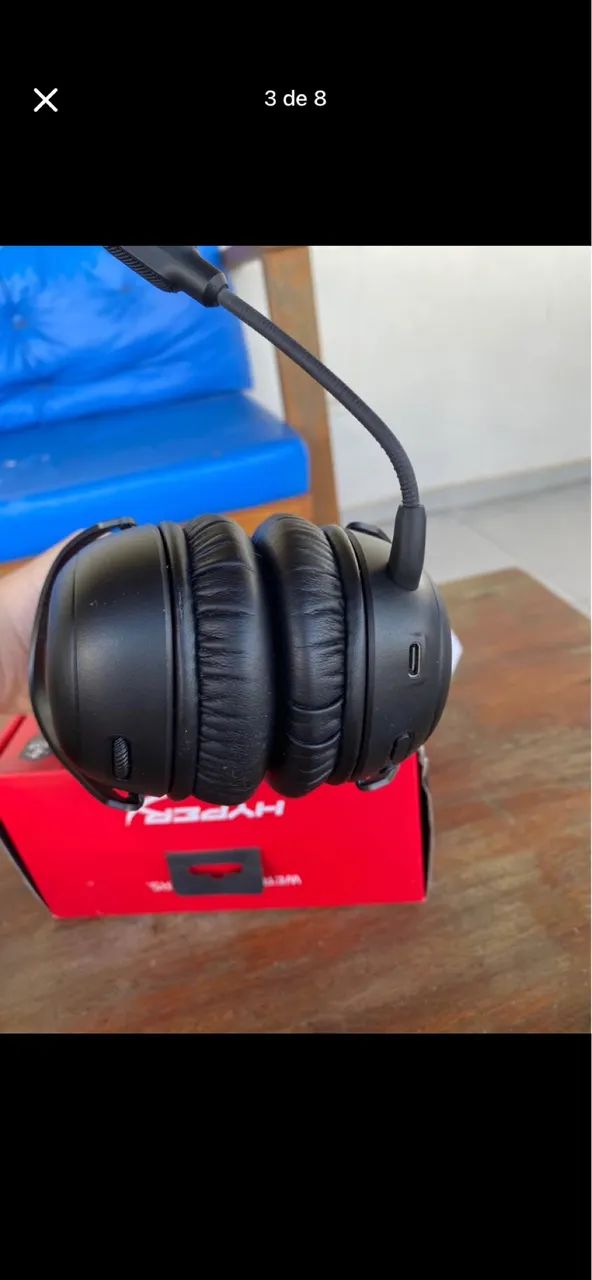 Headseat sem fio HYPERX CLOUD 3 - Foto 3
