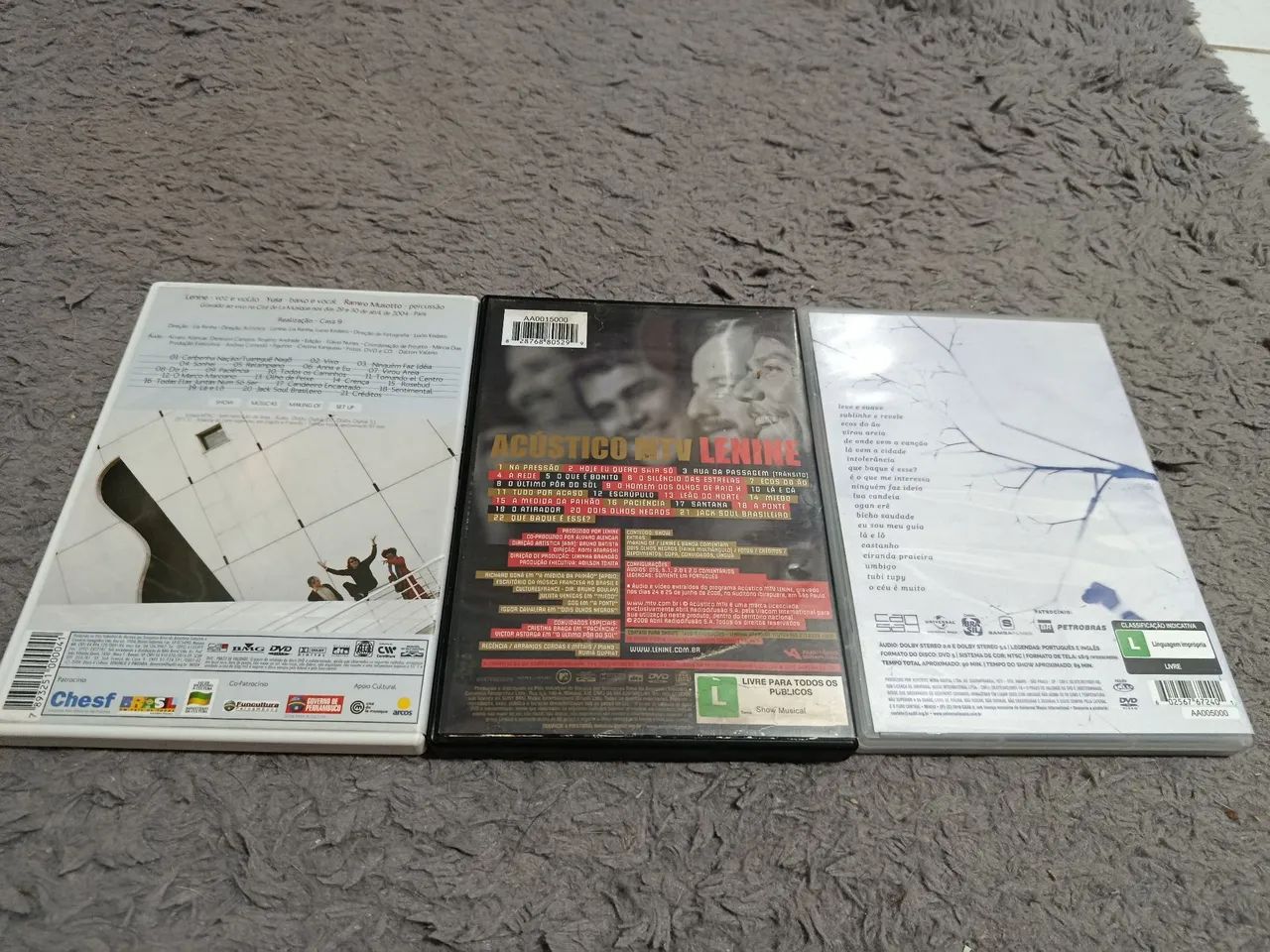 DVD Lote Lenine (Cité / Acústico / Em trânsito) - Foto 2