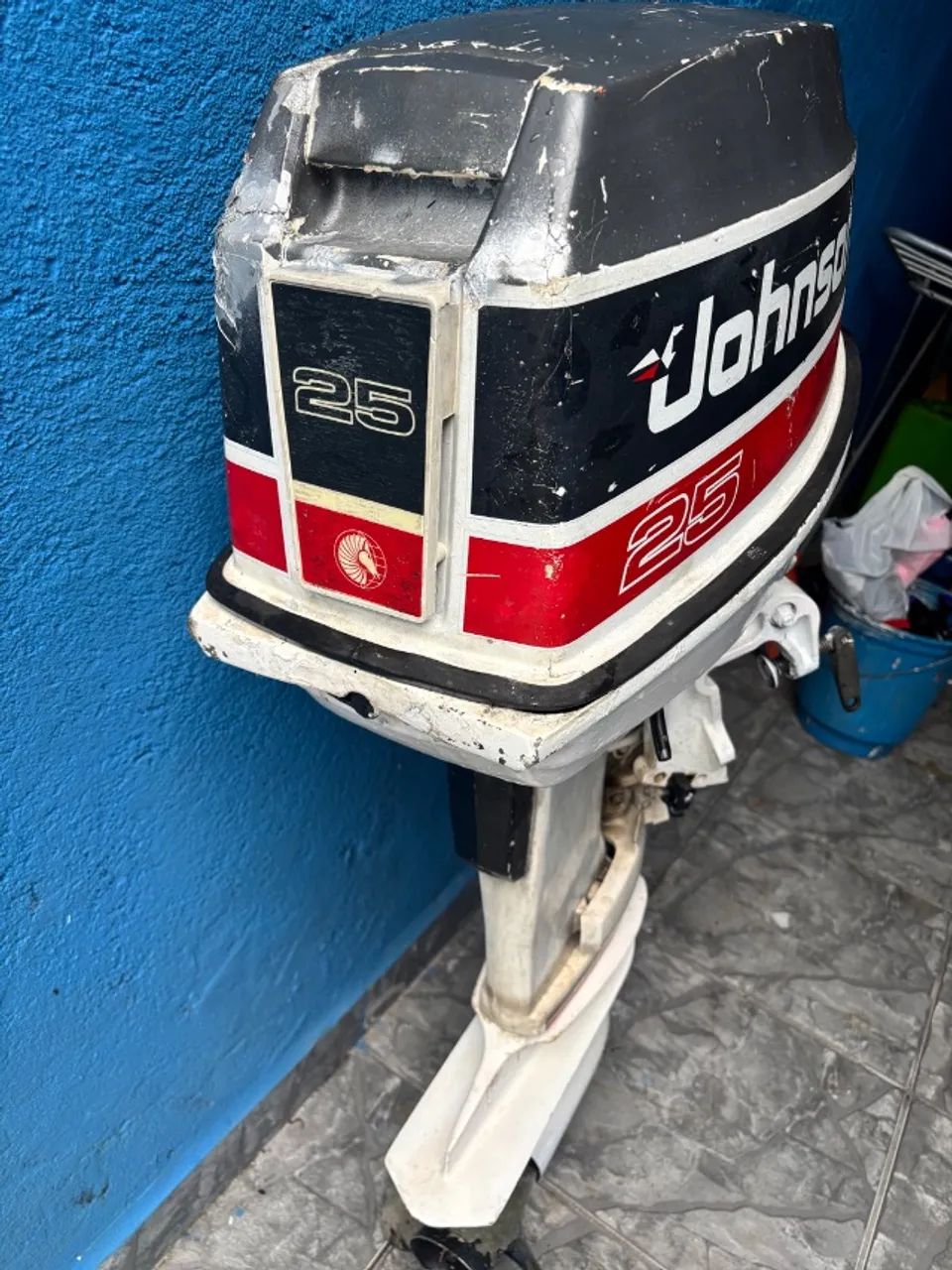 Motor johnson 25 Hp - Foto 3