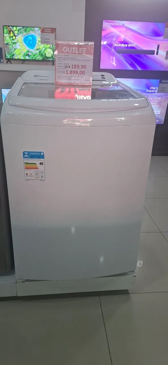 Máquina 17KG Electrolux 