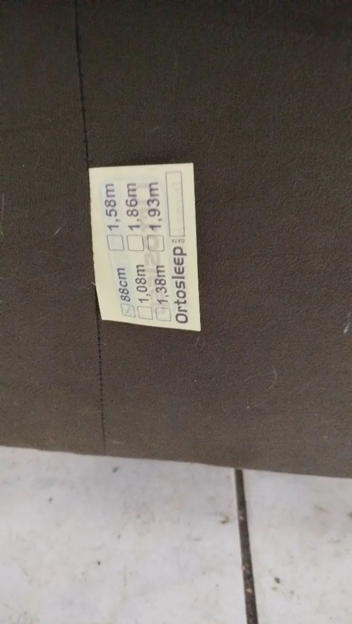 Cama BOX + COLCHÃO ZERADOS R$240,00 - Foto 2