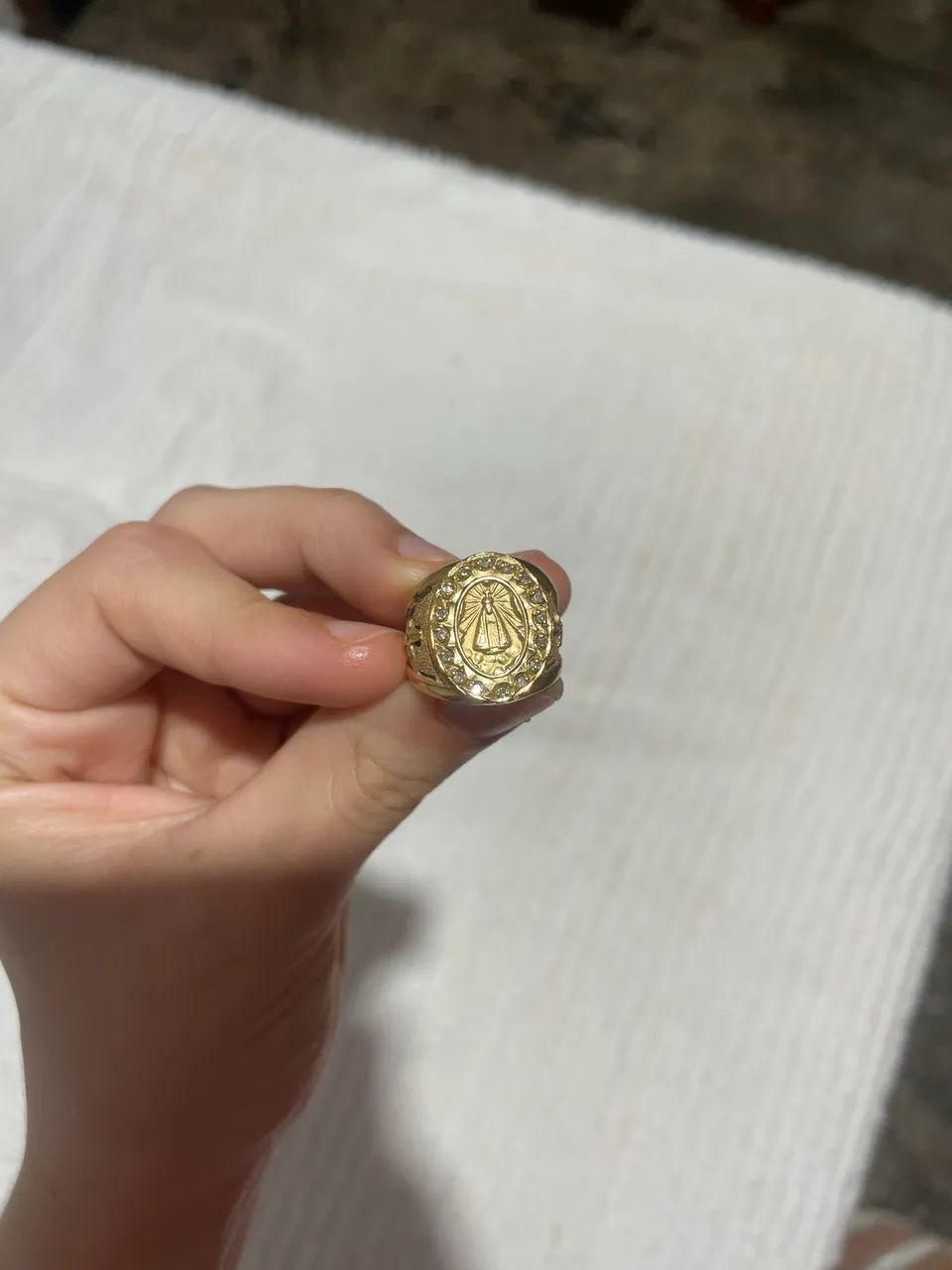 Anel de ouro - Joia Rara - Foto 3