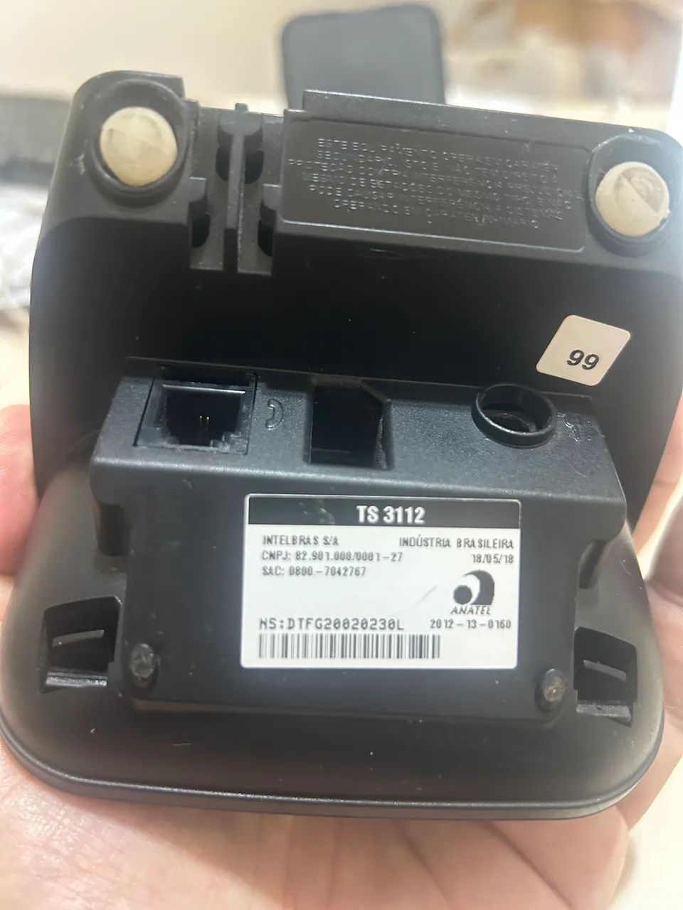 Tel sem fio + ramal intelbras TS 3112 - Foto 4