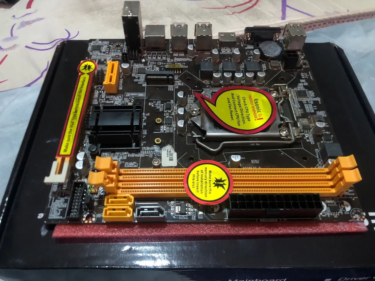 Placa mãe H61DA - Foto 2