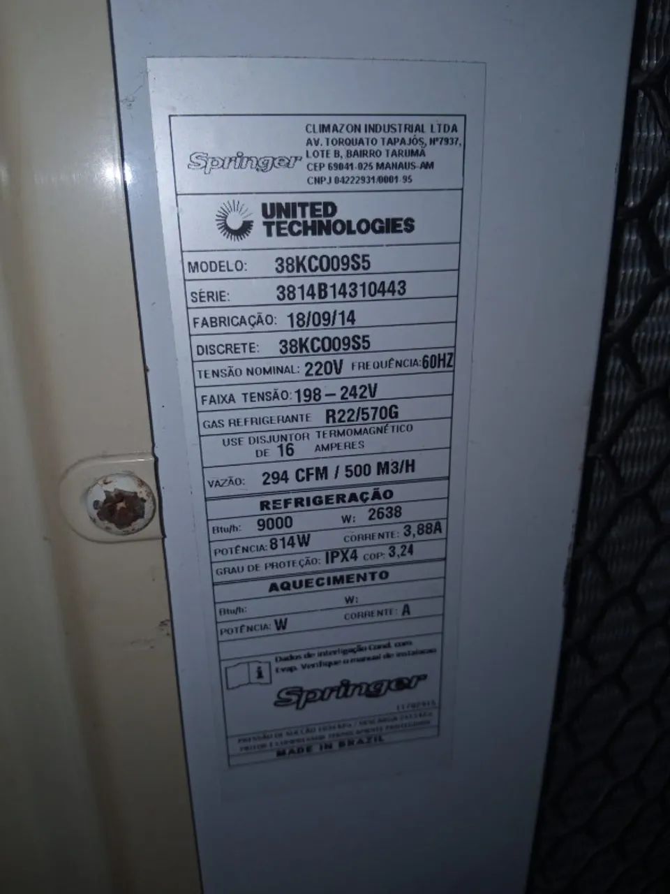 Vendo ar condicionado Springer - Foto 3