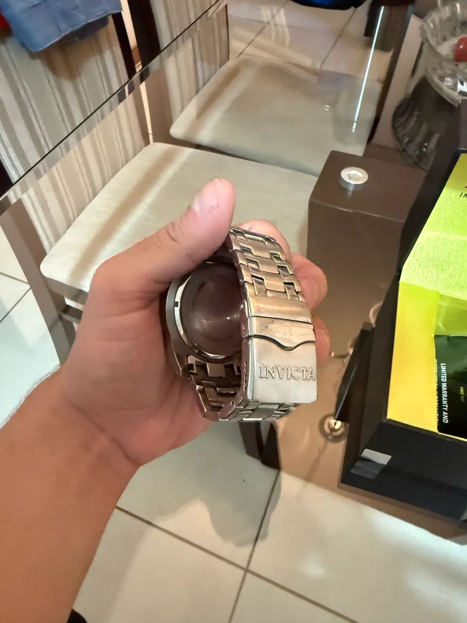 Relogio Invicta Flame Fusion Cristal usado original - Foto 4