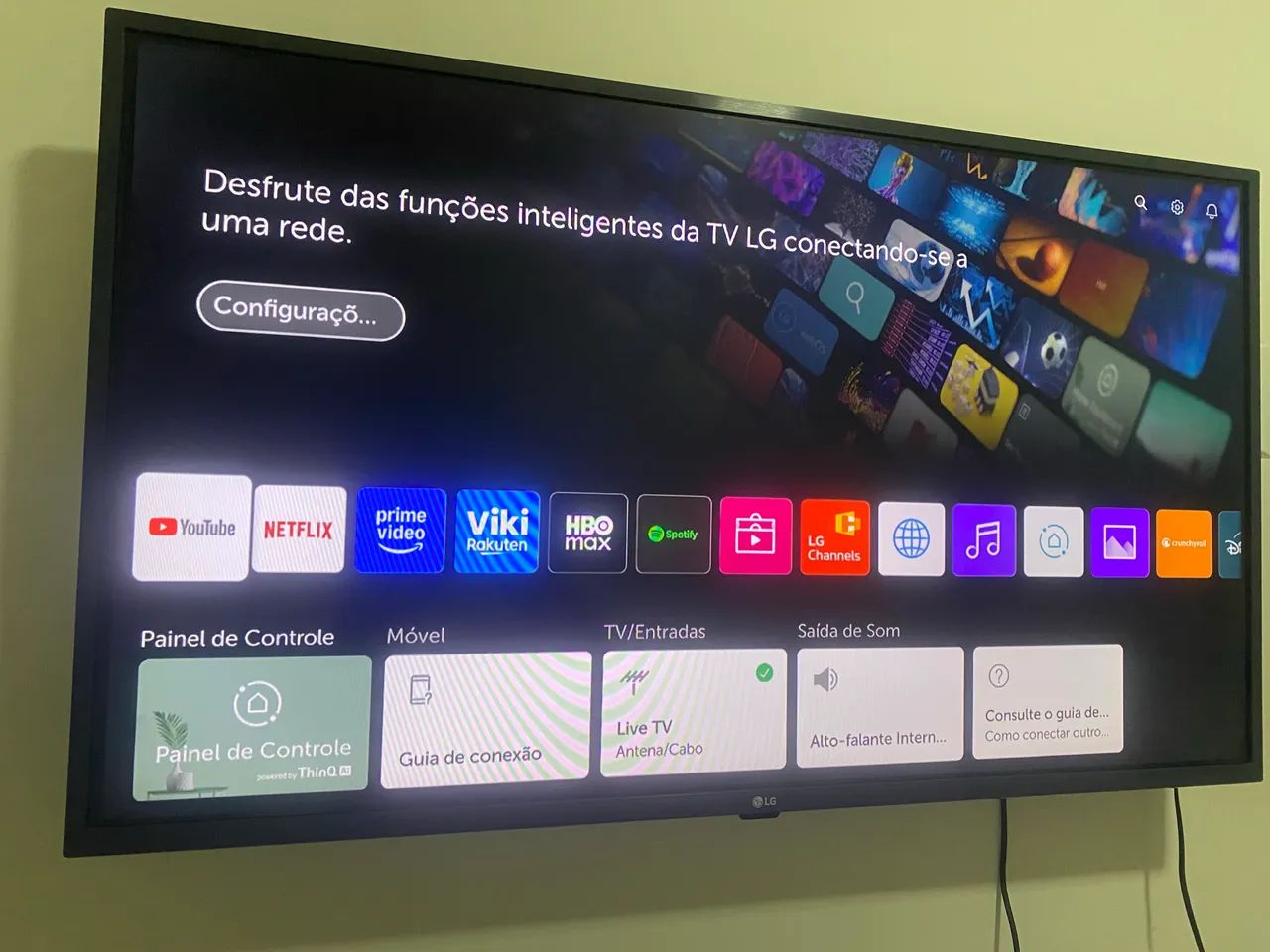 Tv led 75 polegadas LG 4K Bhuetooth  10 meses garantia - Foto 2