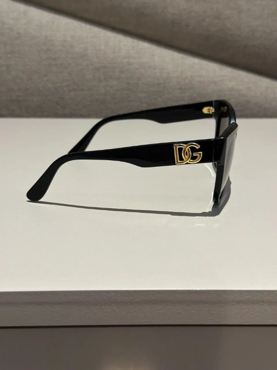 óculos de sol Dolce e Gabbana DG4404 preto com estojo - original - Foto 3
