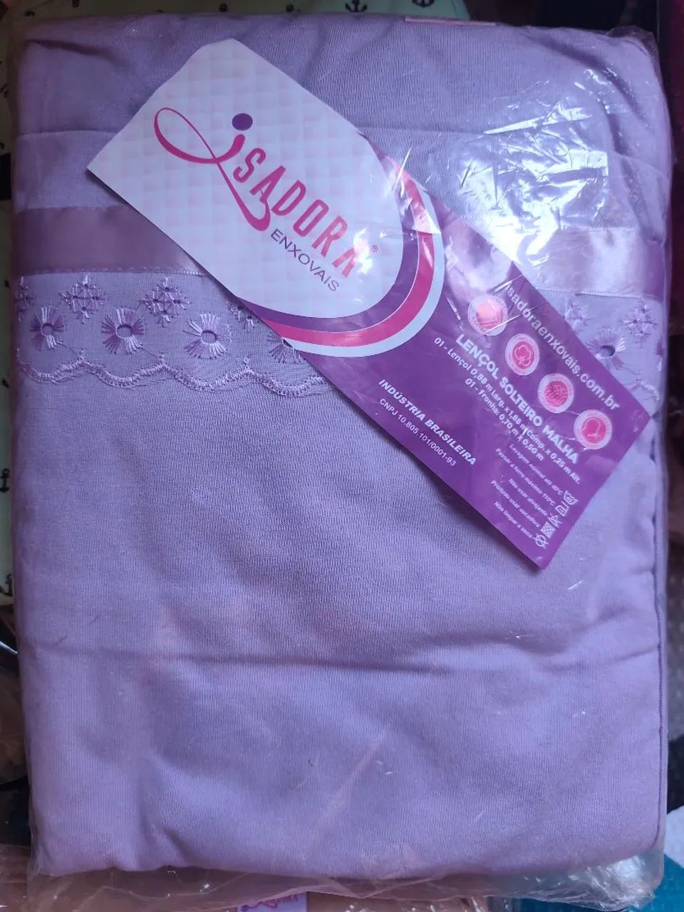 Lençol de Solteiro 100% algodão - Foto 2