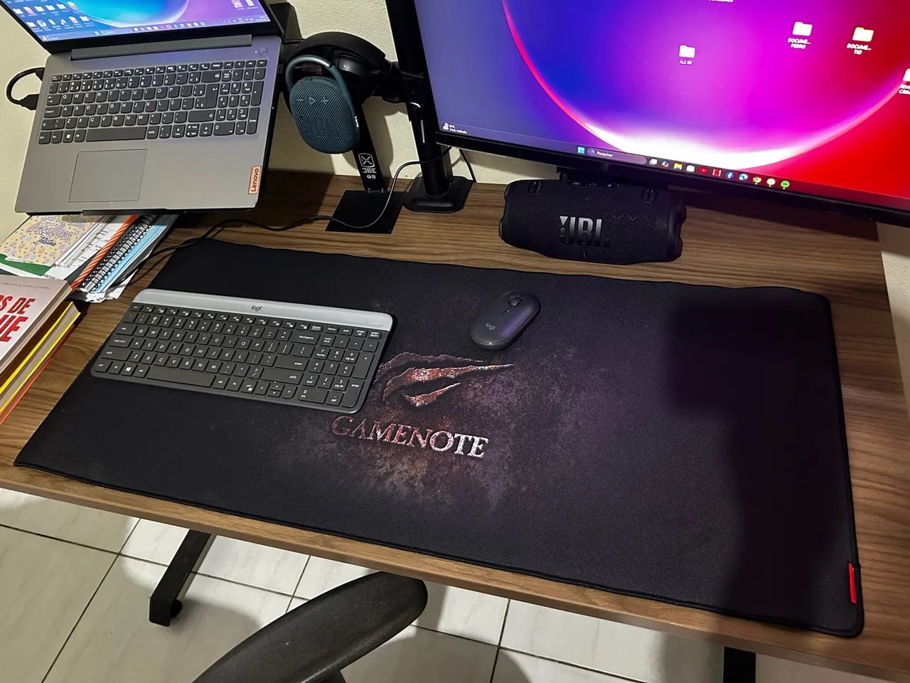 Mouse Pad gamer HAVIT 90X40cm 