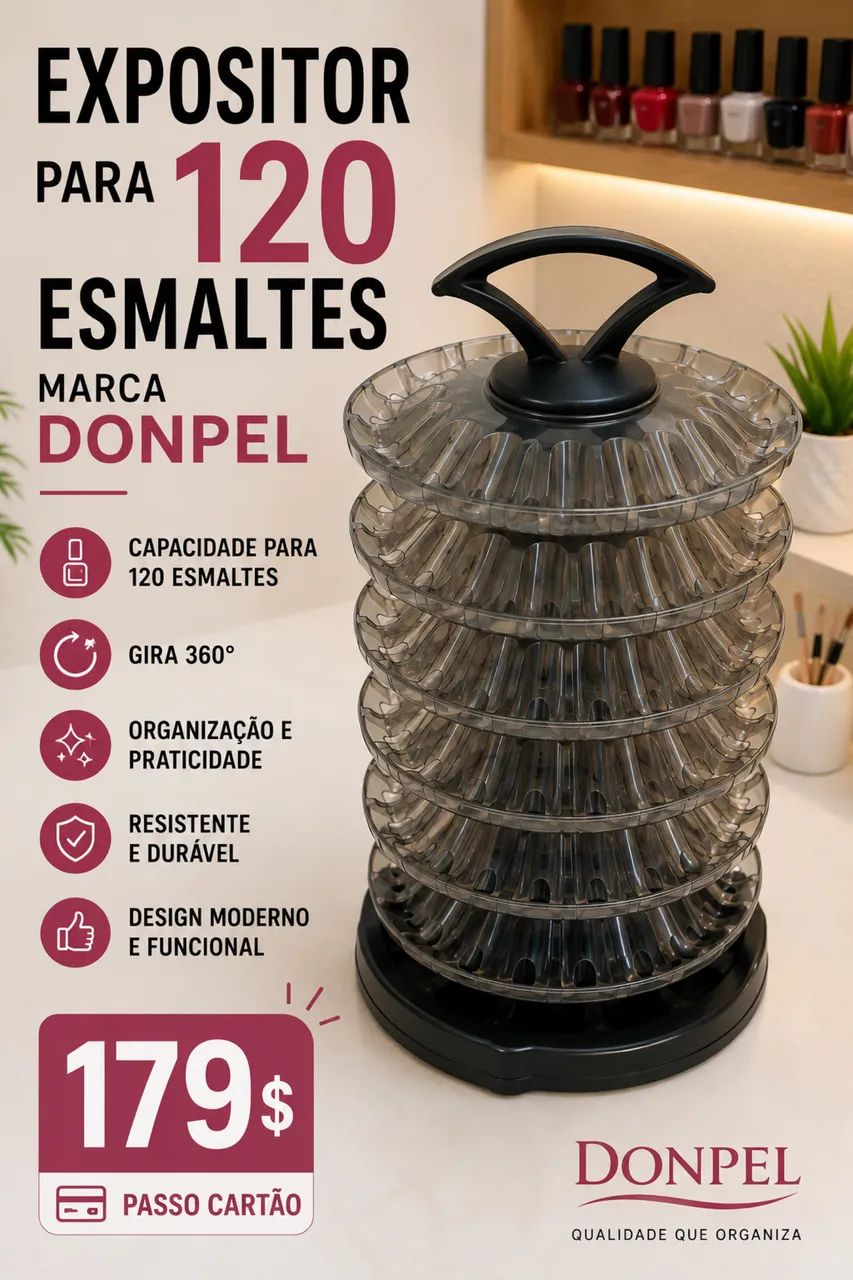 Expositor para esmaltes 