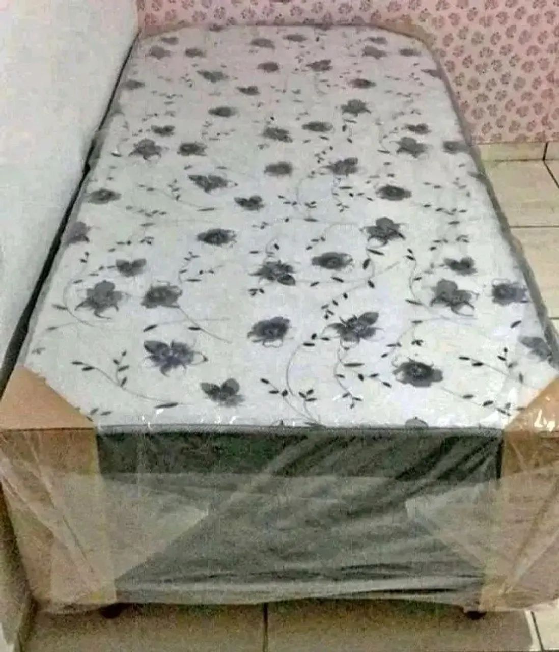 Cama box solteiro - ENTREGA IMEDIATA 
