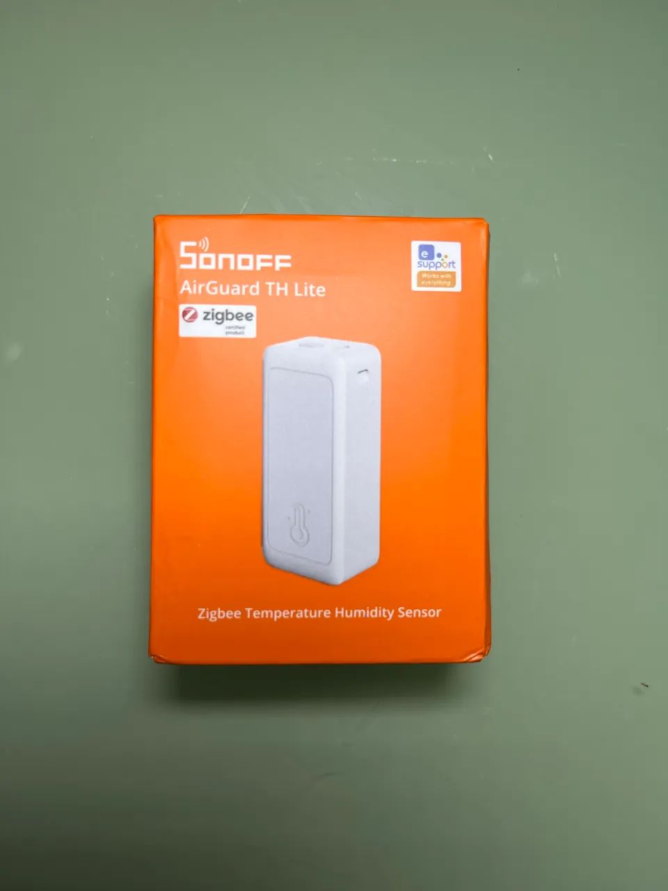 Sensor de Temperatura e Umidade SONOFF Zigbee Airguard TH Lite SNZB-02B