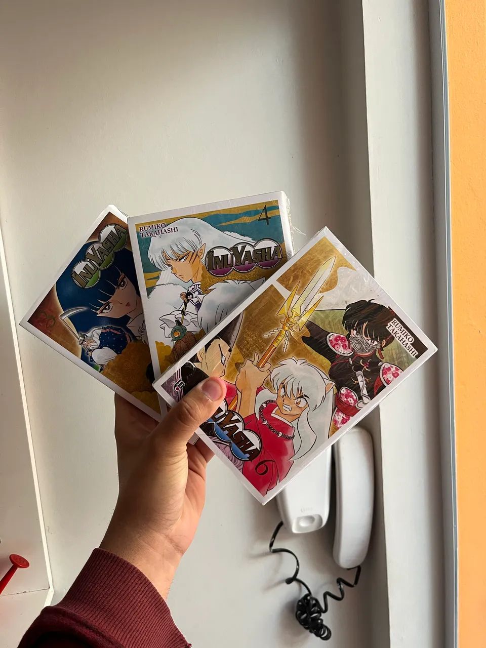 Inuyasha Vol 3,4 e 6 ( 4 e 6 lacrados) 