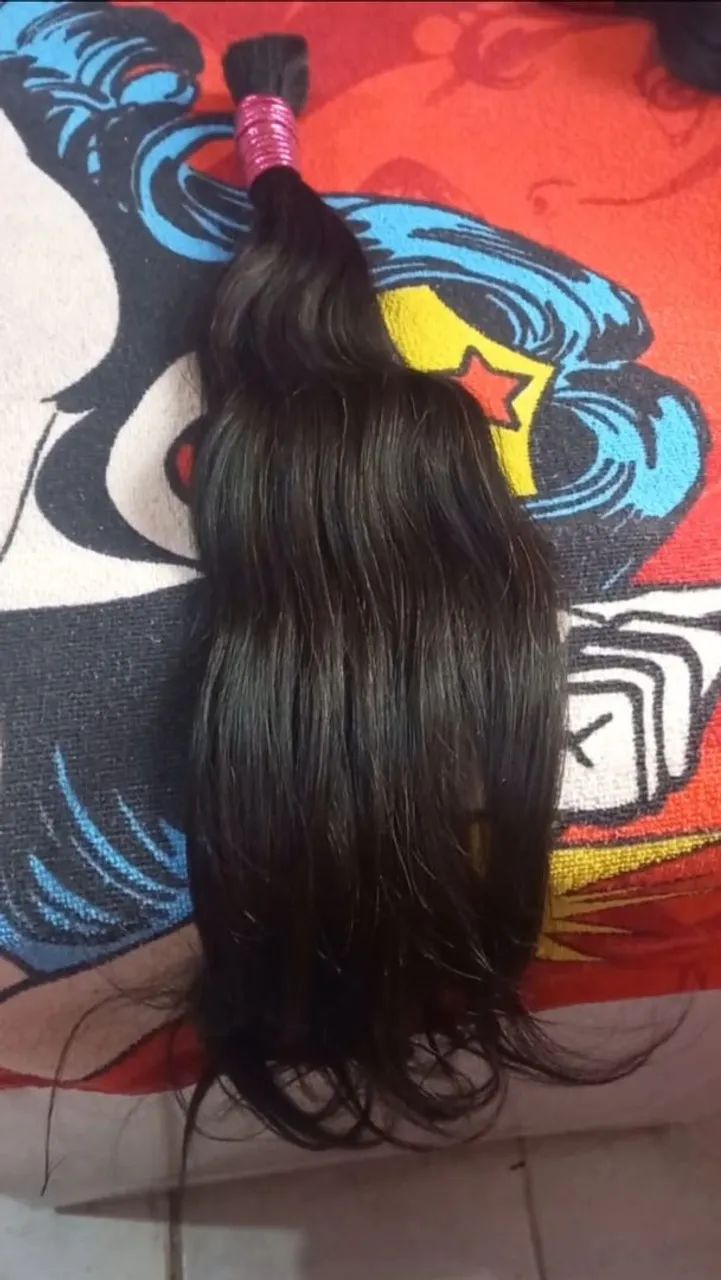 Cabelo humano 65cm 100 gramas  - Foto 2