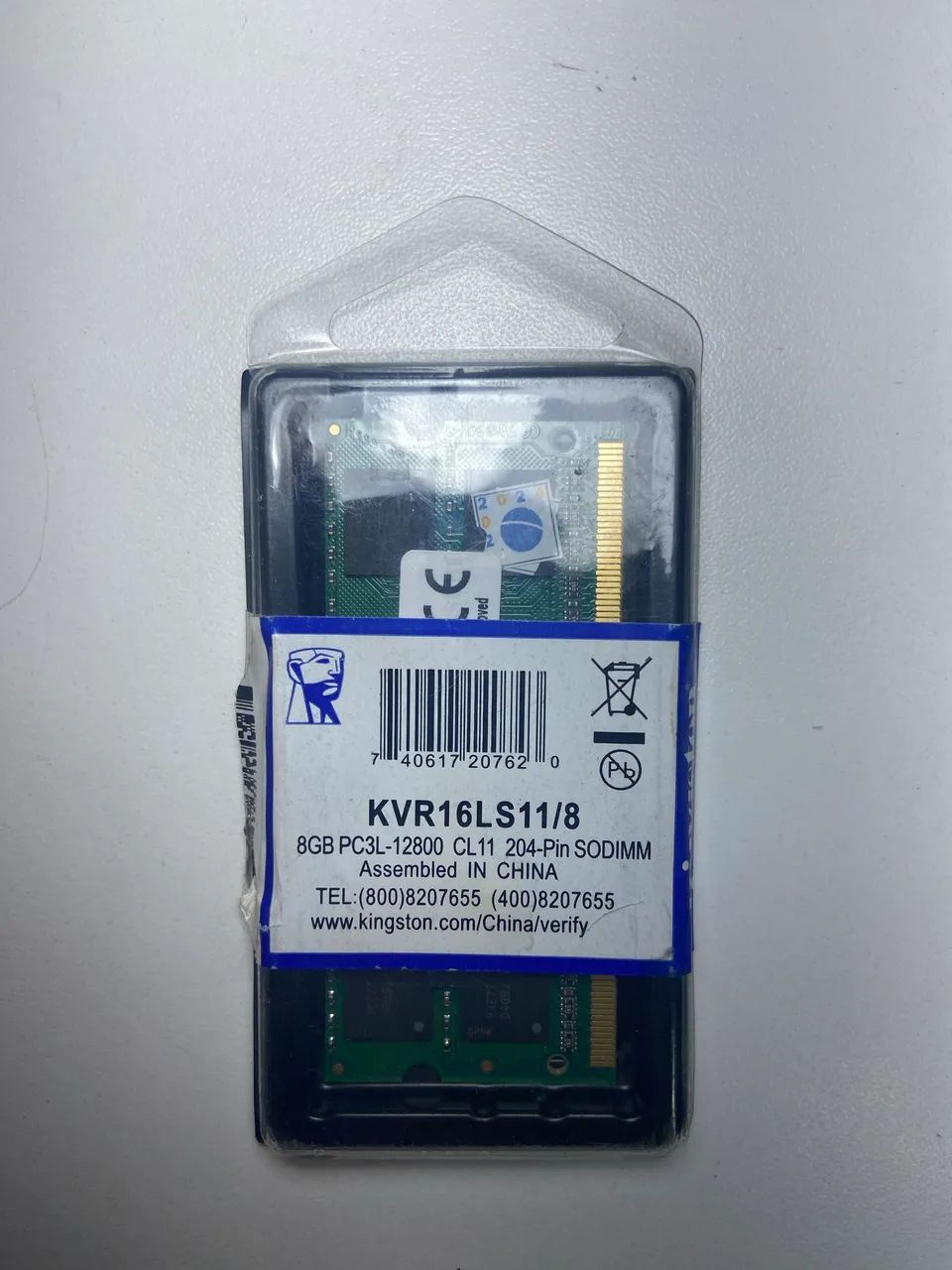 Memória ram ? DDR3 ? 8GB ? KINGSTON ?