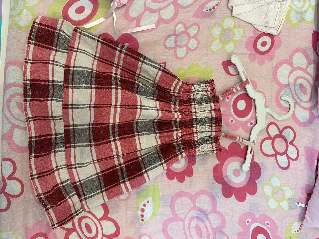 Vestido xadrez TAM P/M - Foto 2