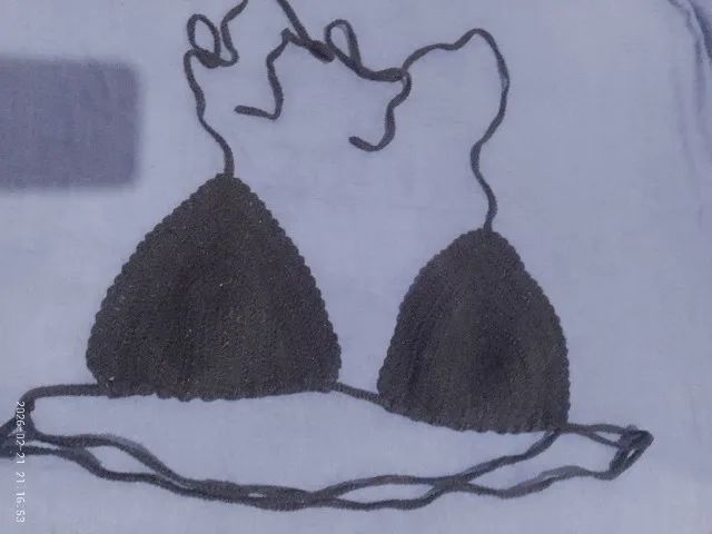 Bikini de crochê. - Foto 5