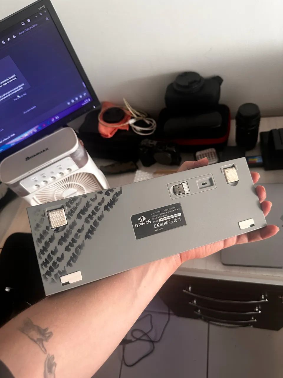 Teclado Redragon sem fio - Foto 2